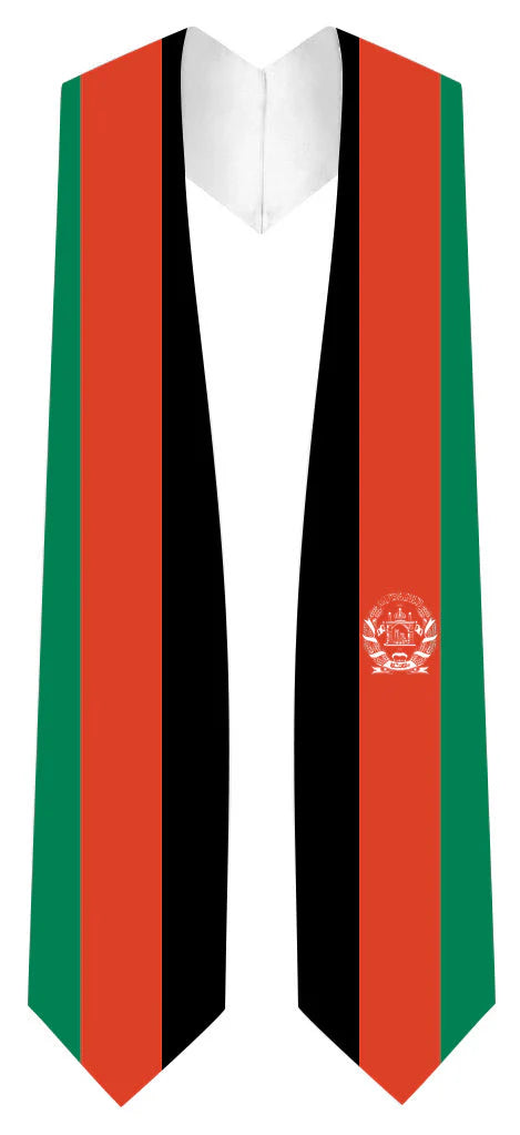 International Flag Graduation Stole