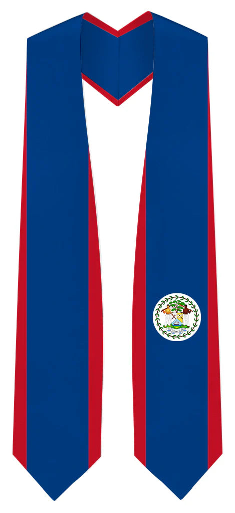 International Flag Graduation Stole