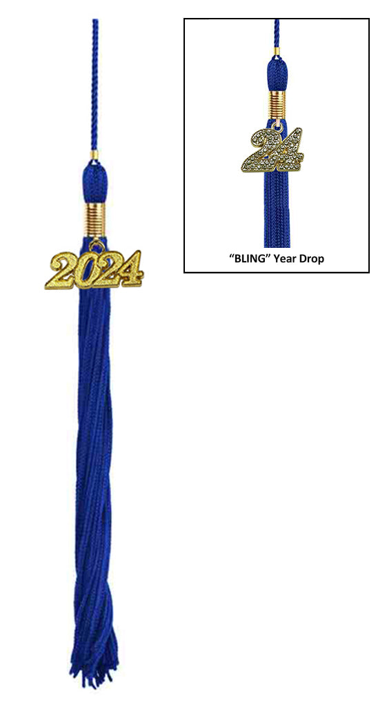 Shiny Royal Blue Bachelors Cap & Gown - College & University