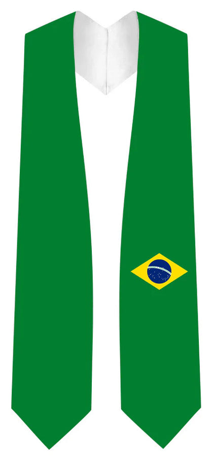 International Flag Graduation Stole