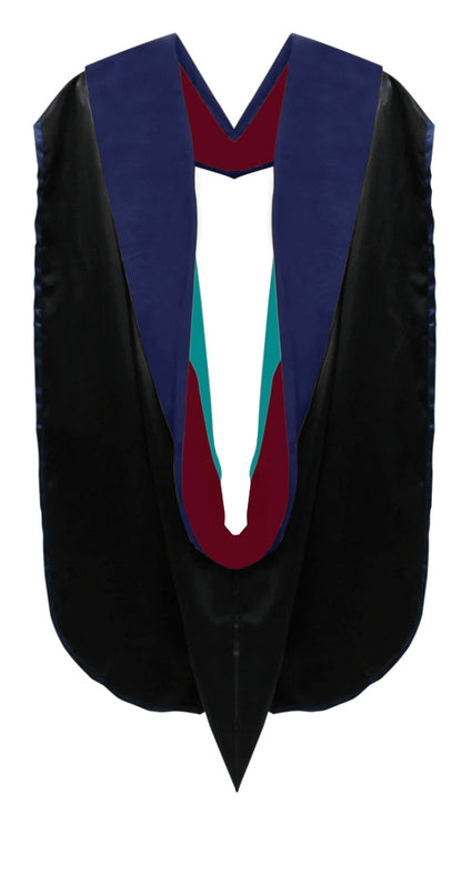 Doctoral Hoods on Clearance (FINAL SALE) - Dark Blue Velvet