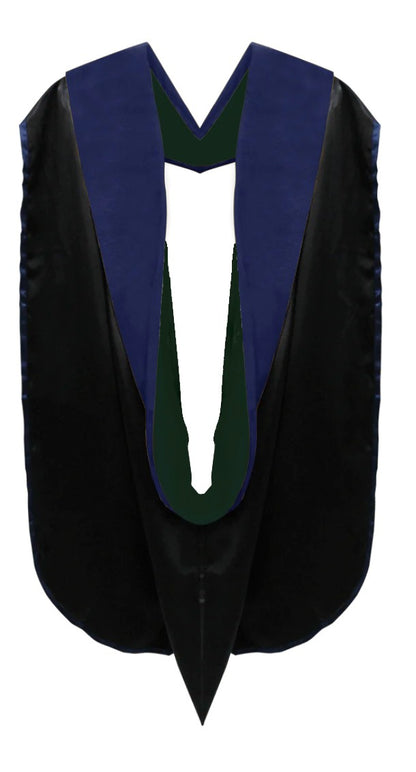 Doctoral Hoods on Clearance (FINAL SALE) - Dark Blue Velvet