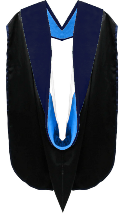 Doctoral Hoods on Clearance (FINAL SALE) - Dark Blue Velvet