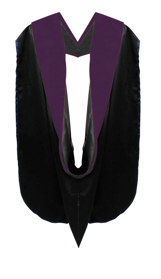 Doctoral Hoods on Clearance (FINAL SALE) - Purple Velvet