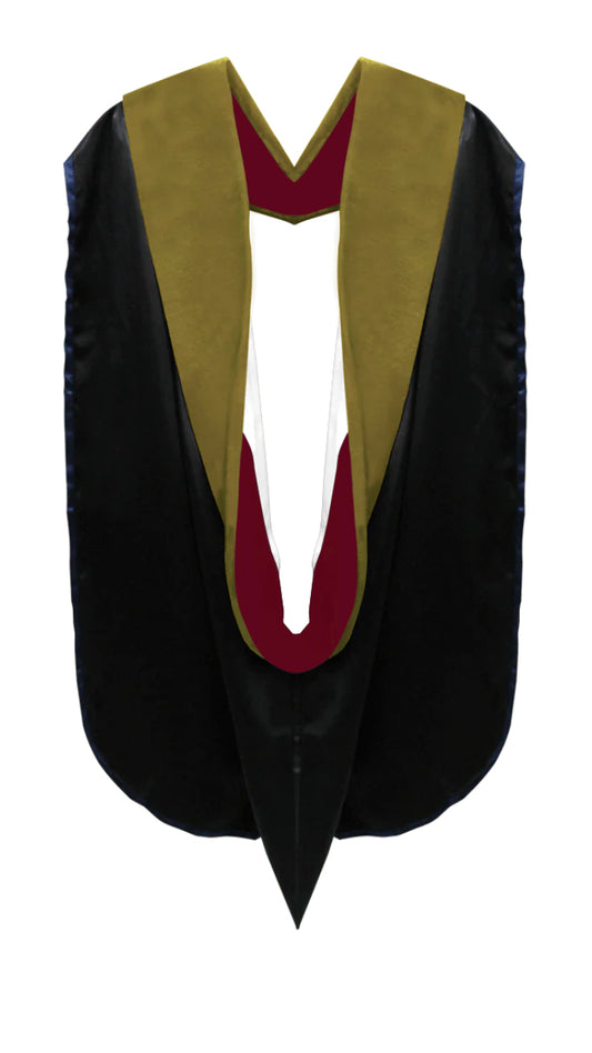 Doctoral Hoods on Clearance (FINAL SALE) - Olive Green Velvet