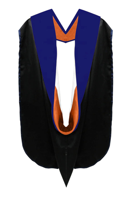 Doctoral Hoods on Clearance (FINAL SALE) - Royal Blue Velvet