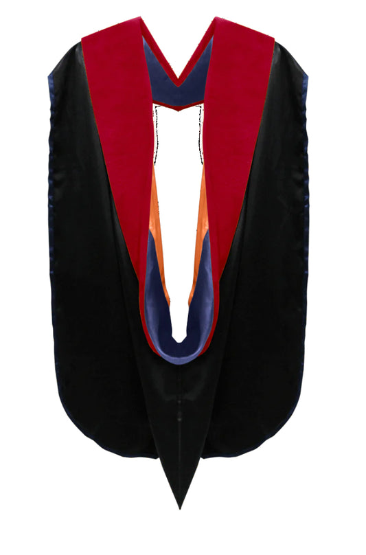 Doctoral Hoods on Clearance (FINAL SALE) - Scarlet Velvet