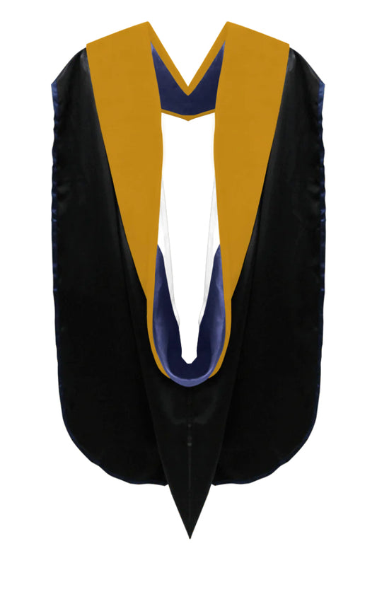 Doctoral Hoods on Clearance (FINAL SALE) - Science Gold Velvet