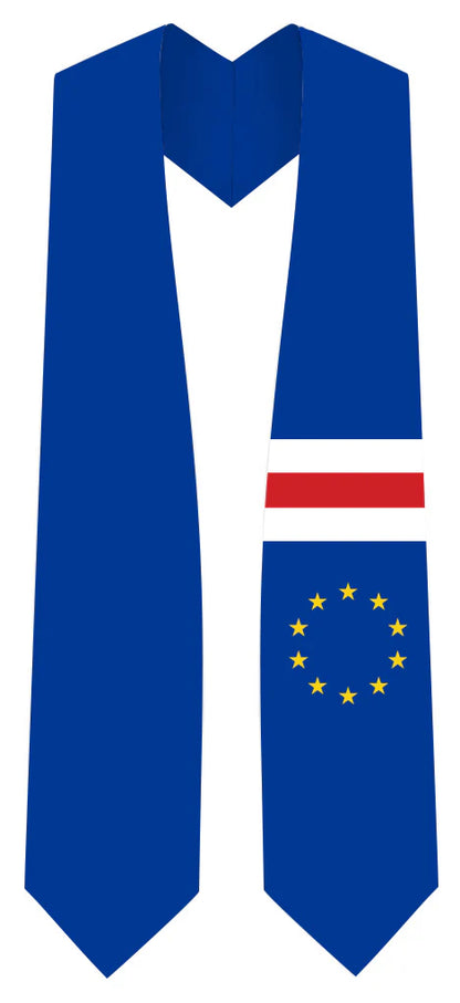 International Flag Graduation Stole