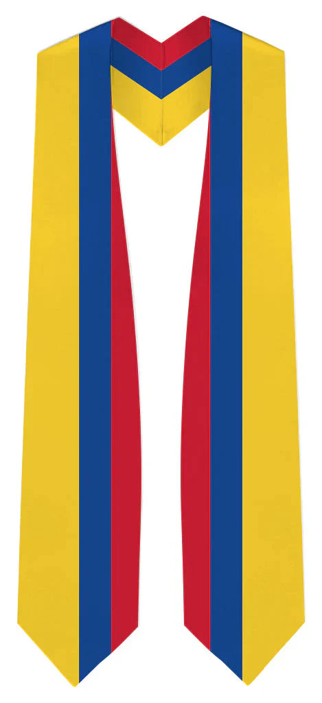 International Flag Graduation Stole