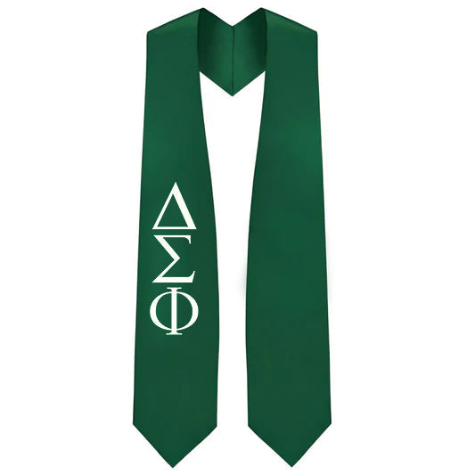 Delta Sigma Phi Greek Lettered Stole