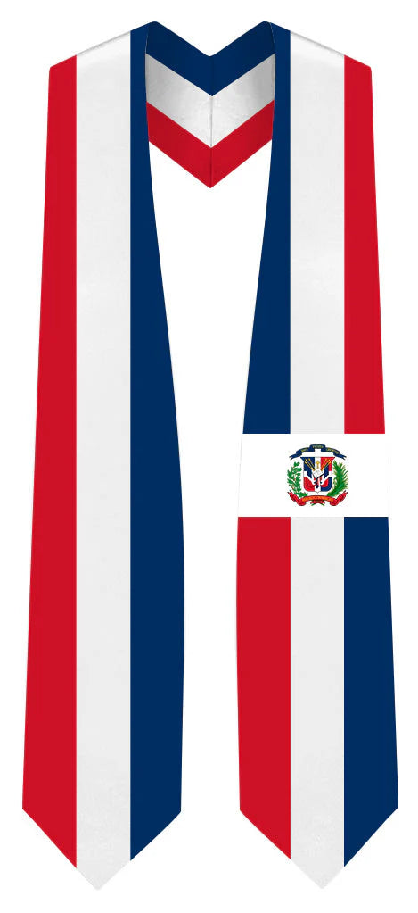 International Flag Graduation Stole