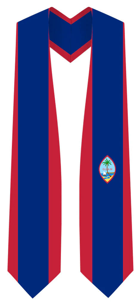 International Flag Graduation Stole