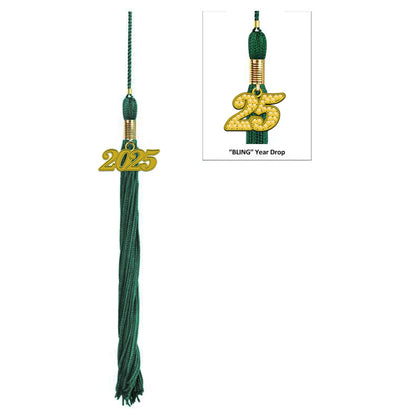 Matte Hunter High School Cap & Tassel - Graduation Caps