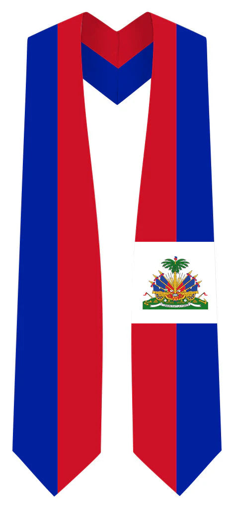 International Flag Graduation Stole