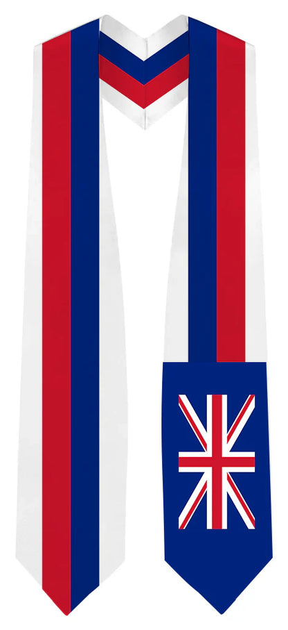 International Flag Graduation Stole