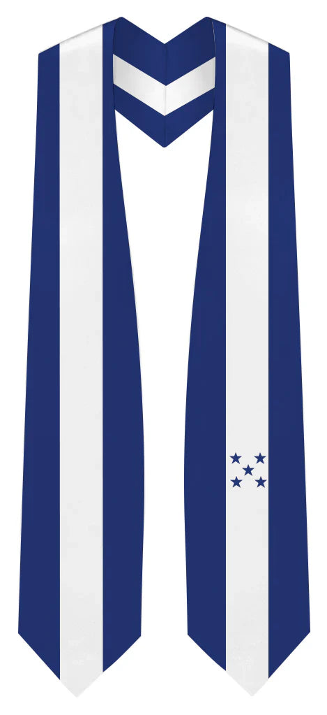 International Flag Graduation Stole