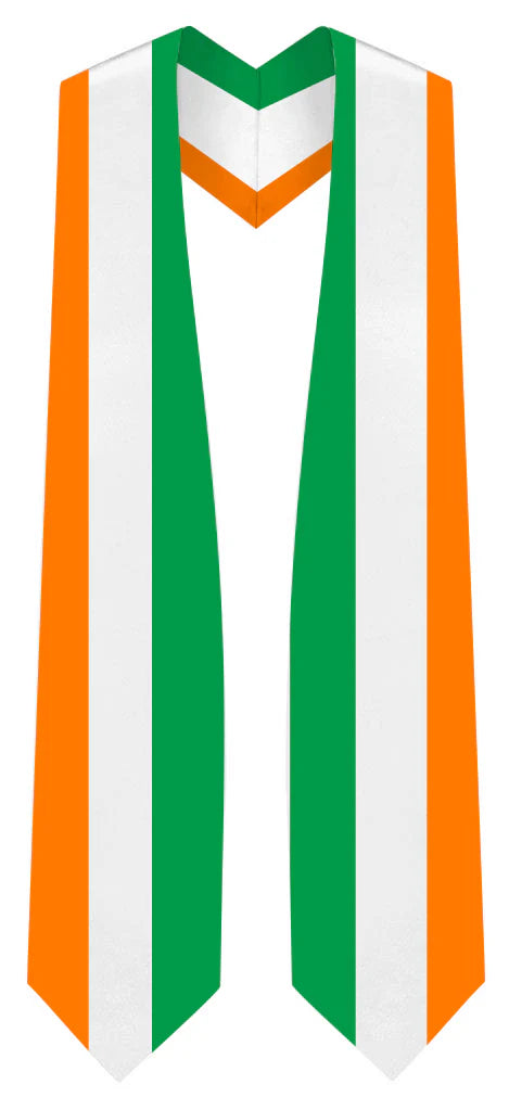 International Flag Graduation Stole