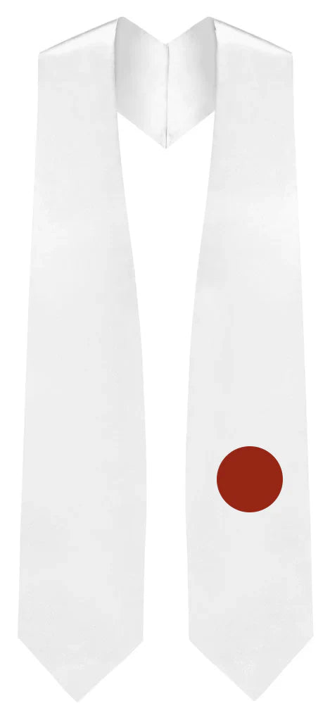 International Flag Graduation Stole