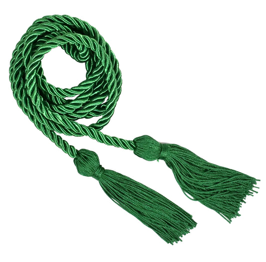 Kelly Green Graduation Honor Cord - College & High School Honor Cords - Graduation Cap and Gown