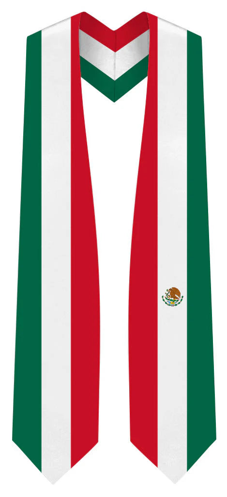 International Flag Graduation Stole