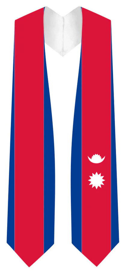 International Flag Graduation Stole