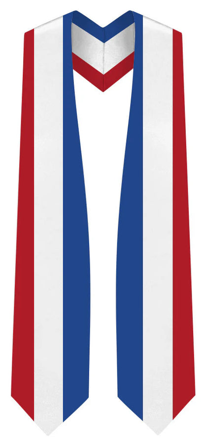 International Flag Graduation Stole