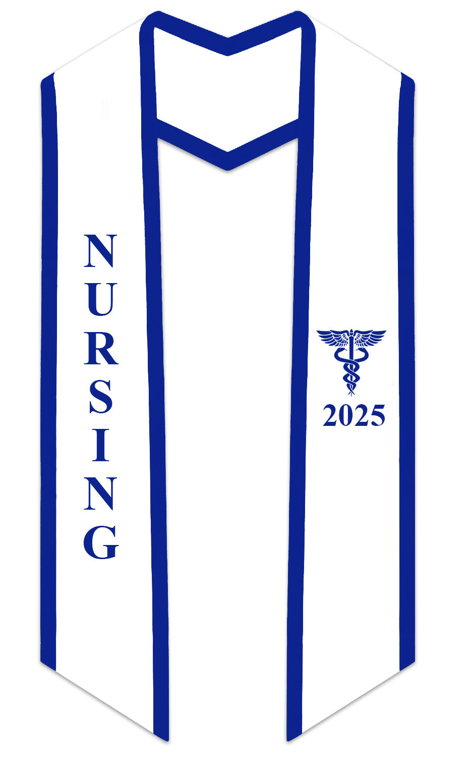 2025 Nursing Graduation Stole with Trim