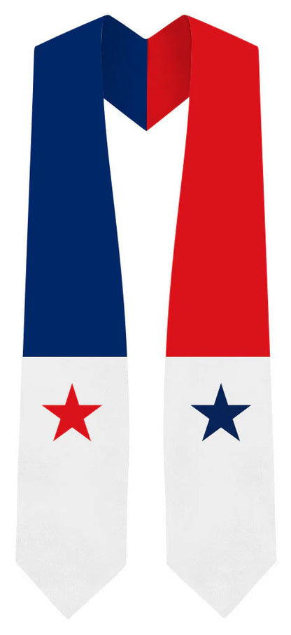 International Flag Graduation Stole