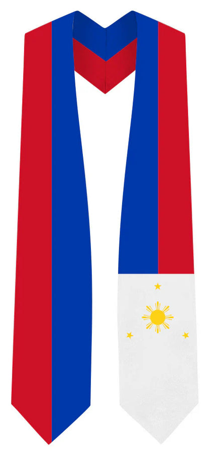 International Flag Graduation Stole