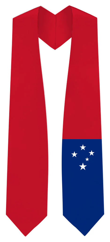 International Flag Graduation Stole