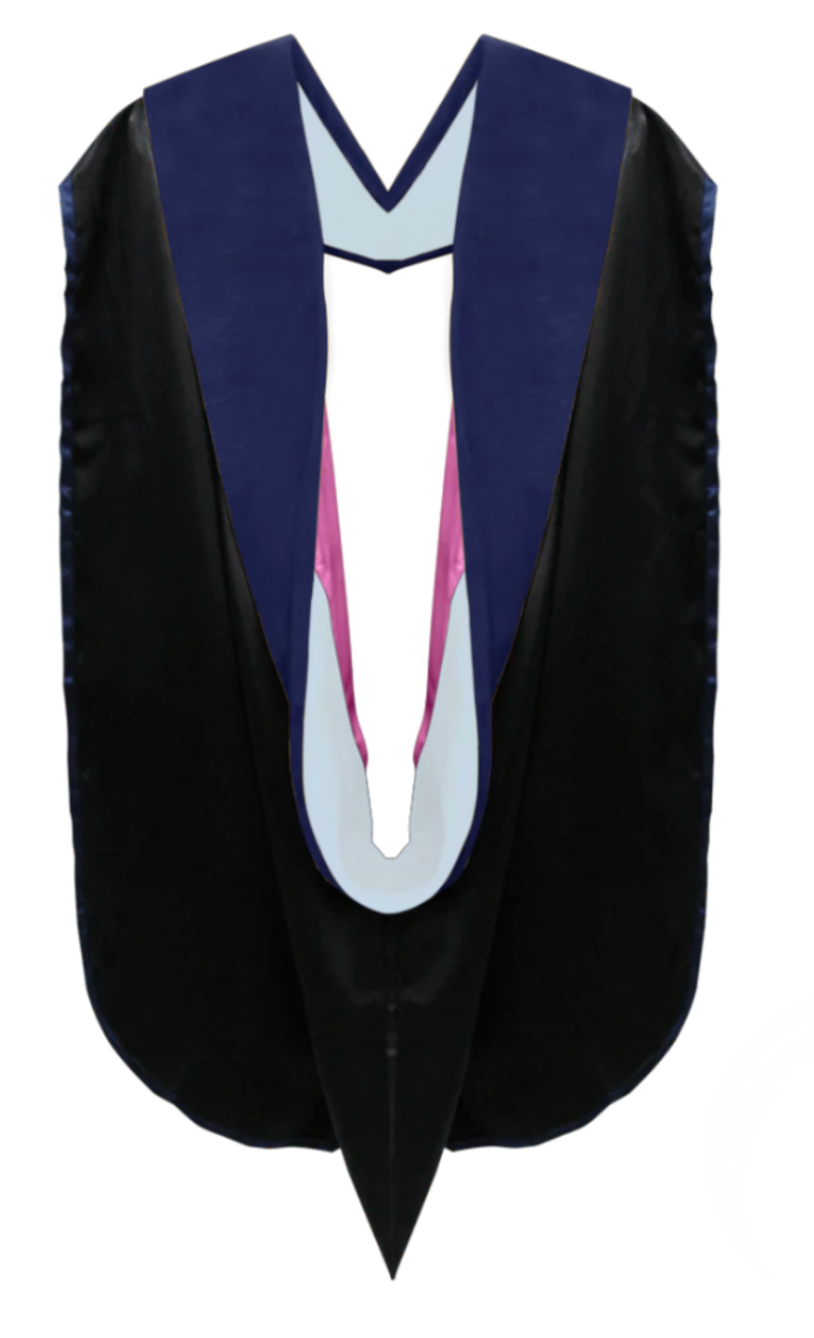 Doctoral Hoods on Clearance (FINAL SALE) - Dark Blue Velvet