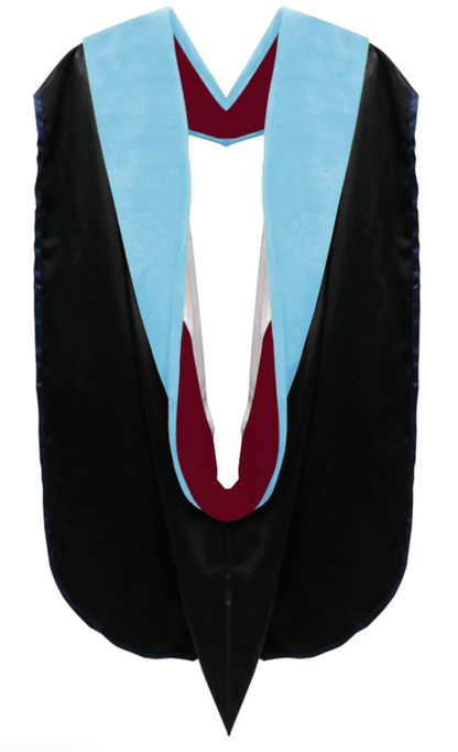 Doctoral Hoods on Clearance (FINAL SALE) - Light Blue Velvet