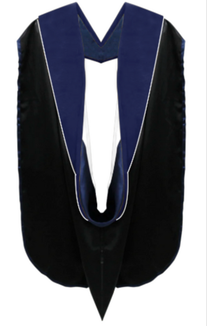 Doctoral Hoods on Clearance (FINAL SALE) - Dark Blue Velvet