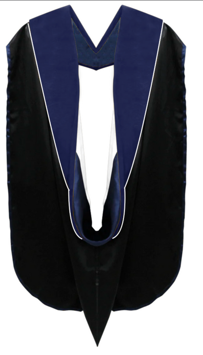 Doctoral Hoods on Clearance (FINAL SALE) - Dark Blue Velvet