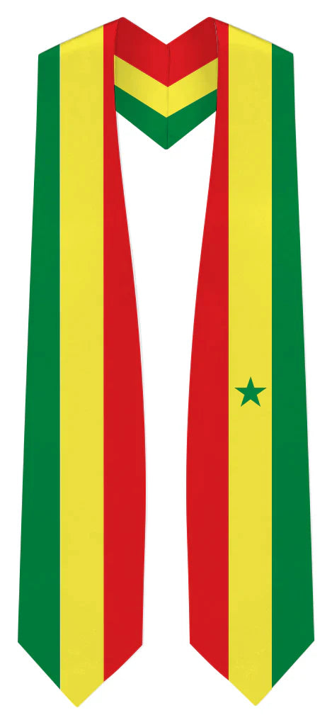 International Flag Graduation Stole