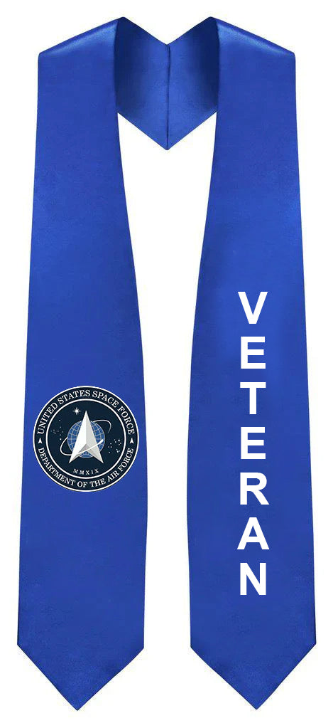 U.S Air Force Veteran Stole - Graduation Cap and Gown