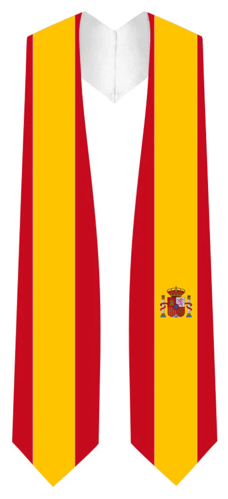 International Flag Graduation Stole