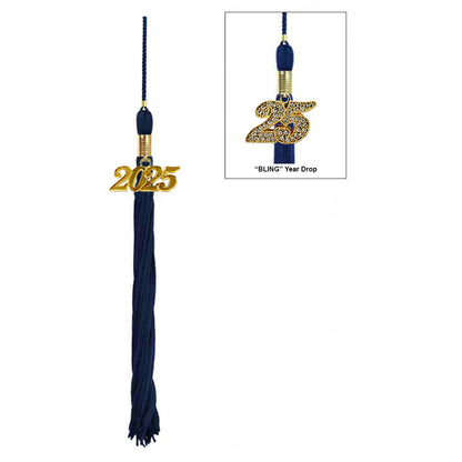 Matte Navy Blue Bachelors Cap & Gown - College & University