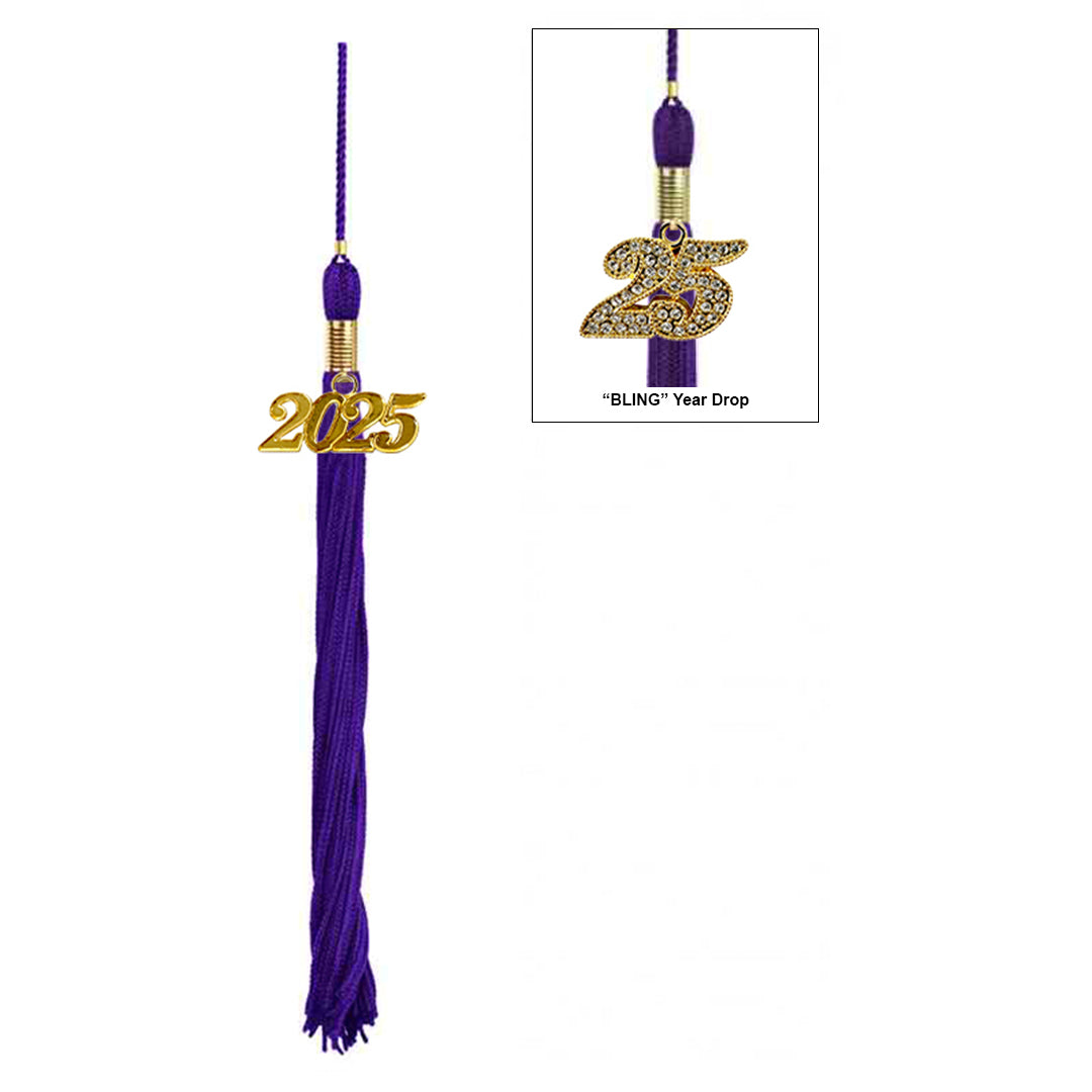 Child Matte Purple Cap & Tassel - Preschool & Kindergarten Graduation