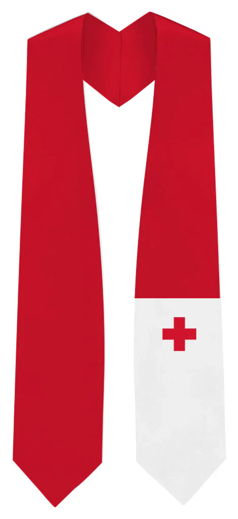 International Flag Graduation Stole