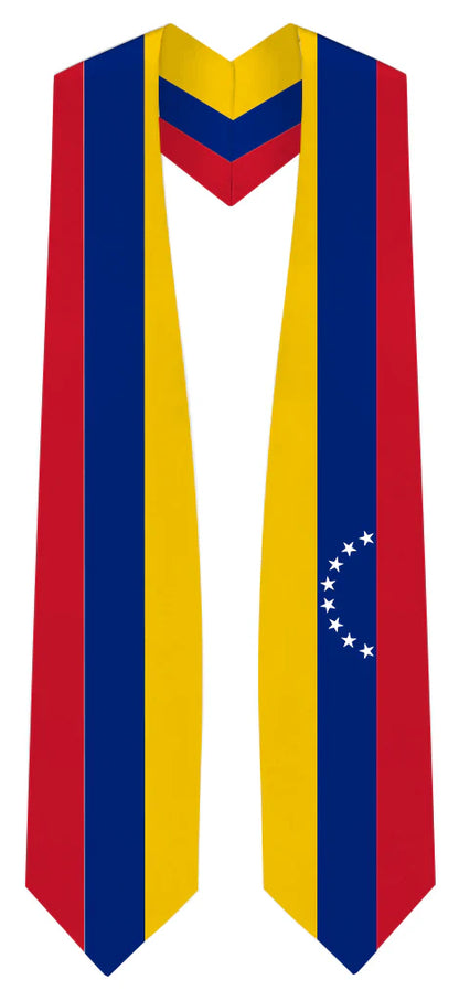 International Flag Graduation Stole