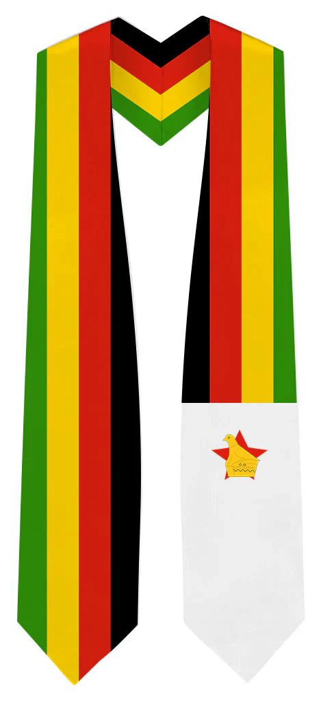 International Flag Graduation Stole