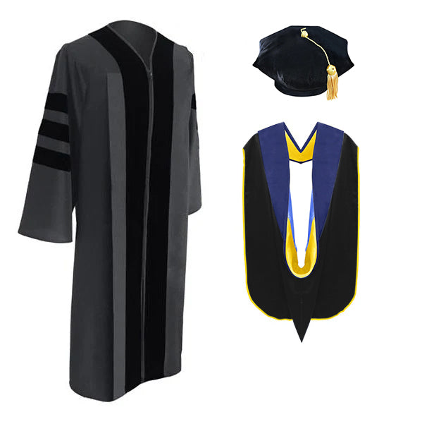 Classic Doctoral Regalia Package for UCLA Graduation