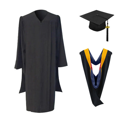 Masters Cap, Gown & Hood Package for Cal State Fresno Graduation