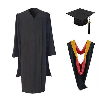 Masters Cap, Gown & Hood Package for Iowa State University Graduation