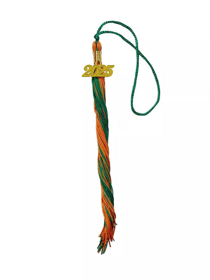 Double Color Graduation Tassel - 2 Colored High School & College Tassel