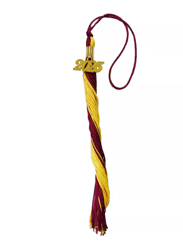 Double Color Graduation Tassel - 2 Colored High School & College Tassel